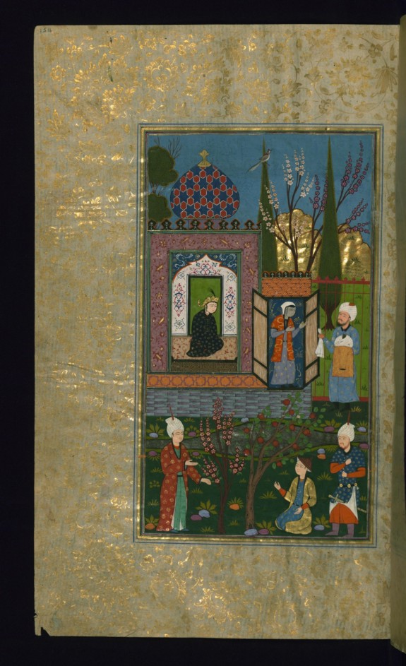 Bahram Gur in the Yellow Pavilion