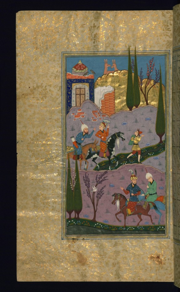 Nushirvan and his Prime Minster Dastur
