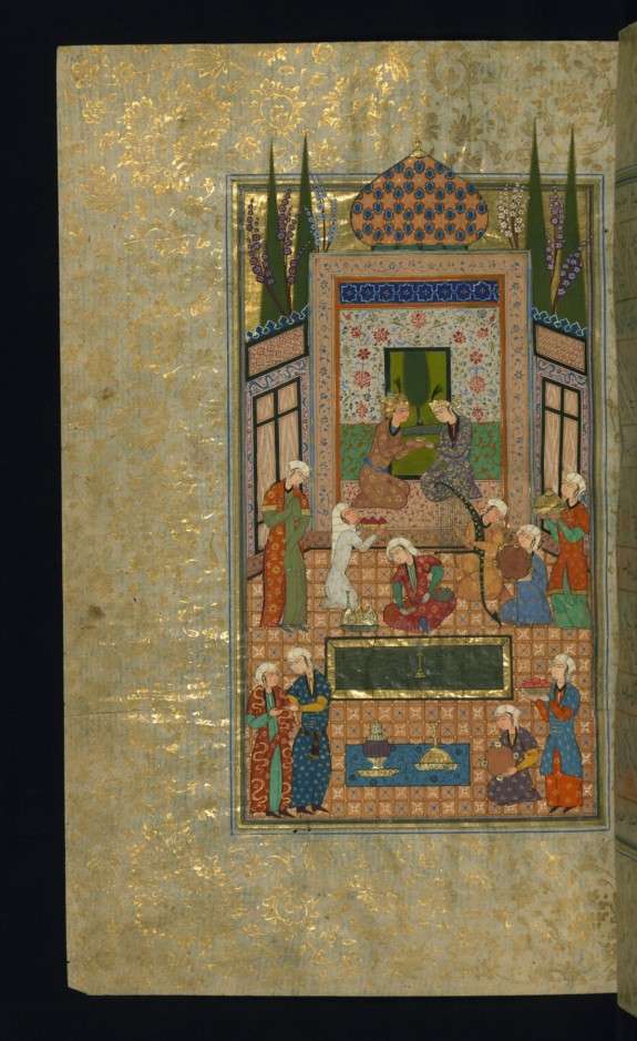 Bahram Gur in the Sandalwood Pavilion