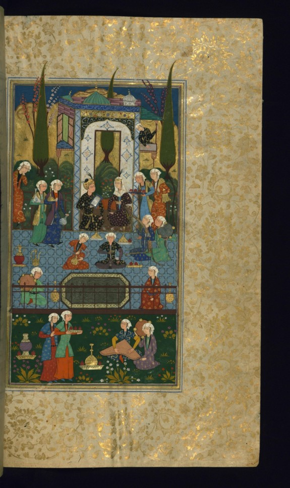 Alexander the Great Admires his Portrait Ordered by Queen Nushabah