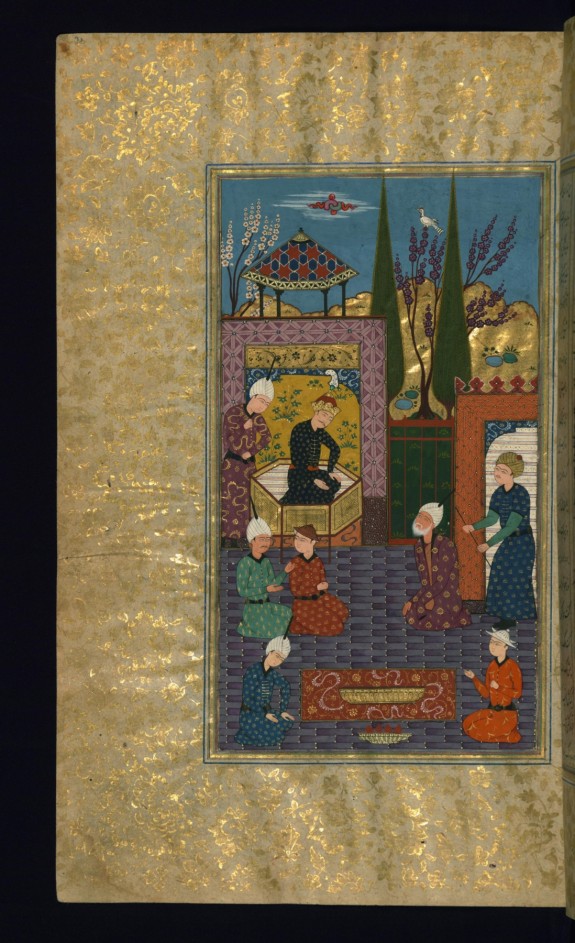 An Old Man Brought Before a Tyrant
