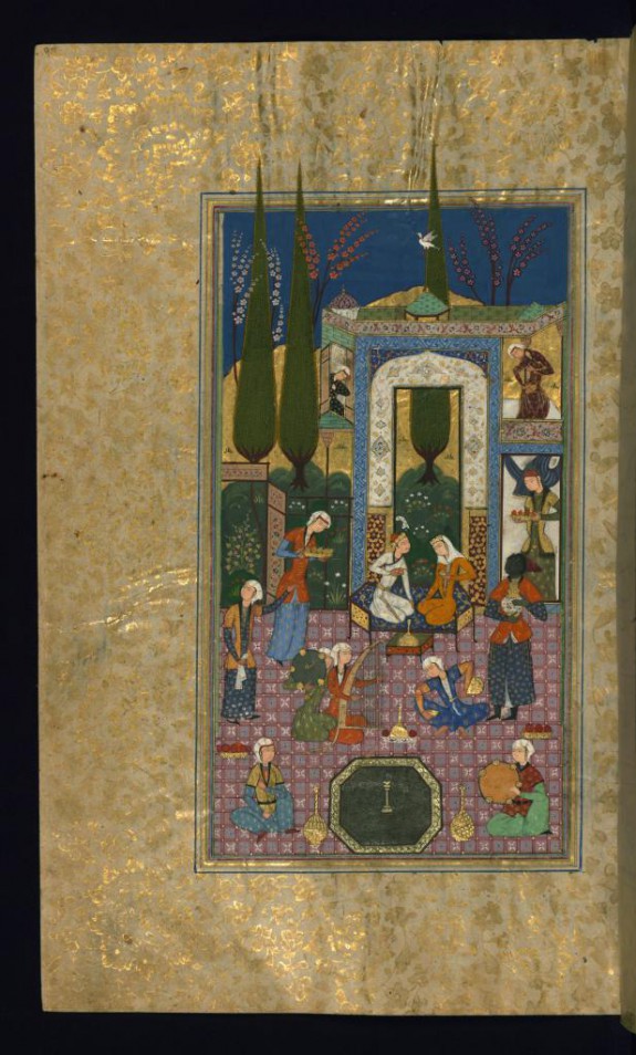 Khusraw and Shirin in the Palace