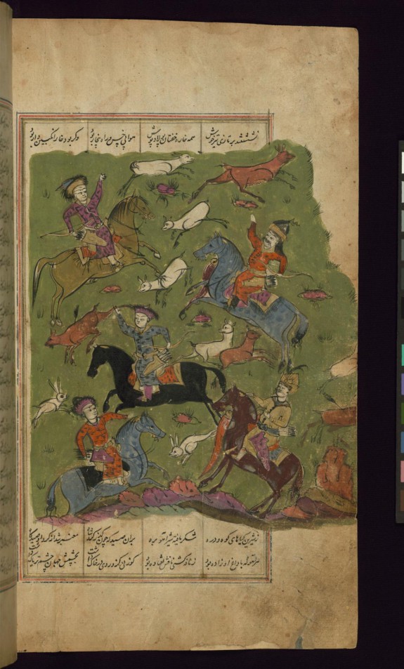 Alexander the Great Hunts on his Way to China