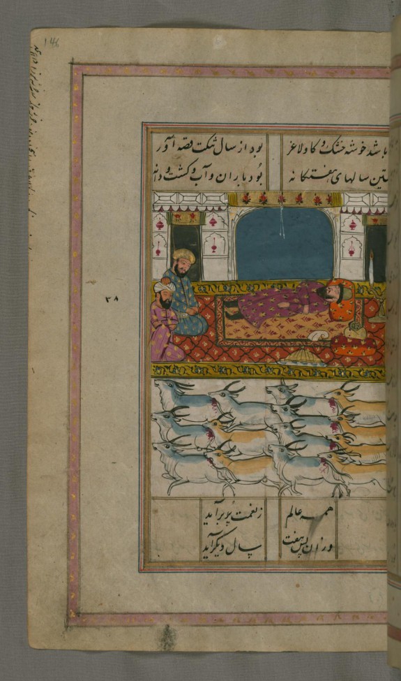 The Egyptian King Dreams of Seven Fat and Seven Lean Cows