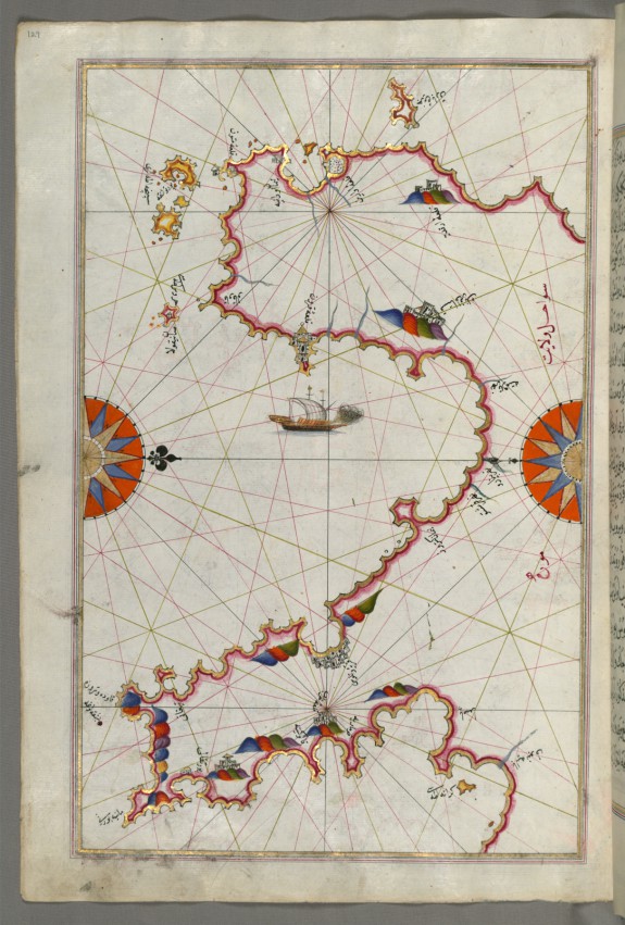 Map of Messiniakos Bay