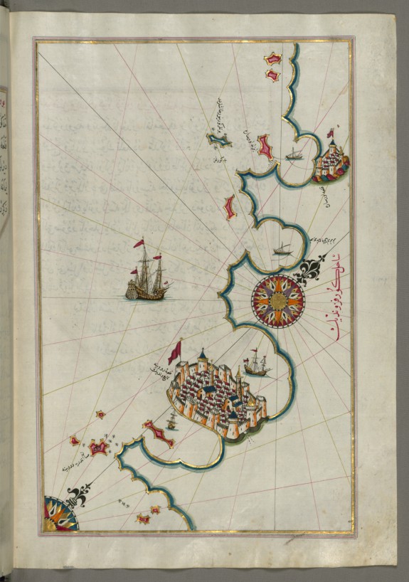 Map of the Coastline from Rovinj North