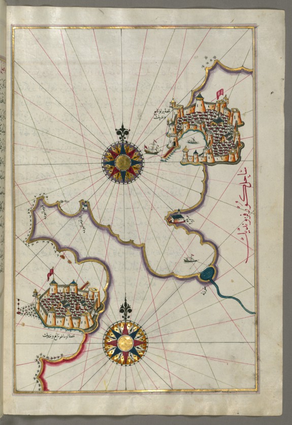 Map of the Coastline from Umag as Far as Piran