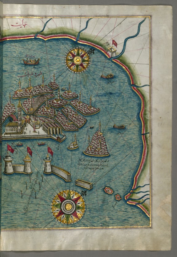 Map of the Eastern Part of the City of Venice