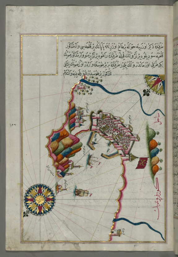 Map of the Fortress of Ancona and the Surrounding Area