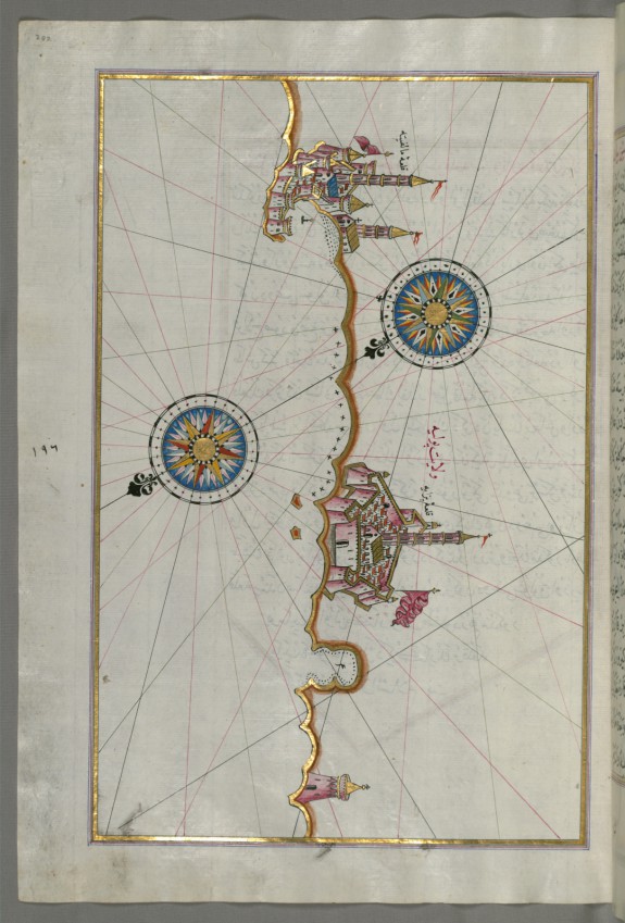 Map of the Italian Coast From Trani as Far as Molfetta