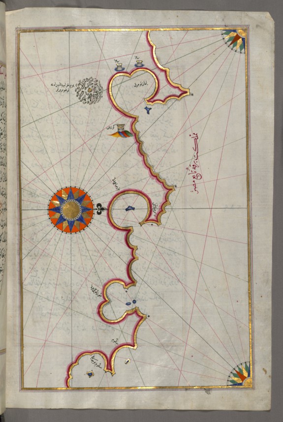 Map of the Libyan Coast as Far as Salum