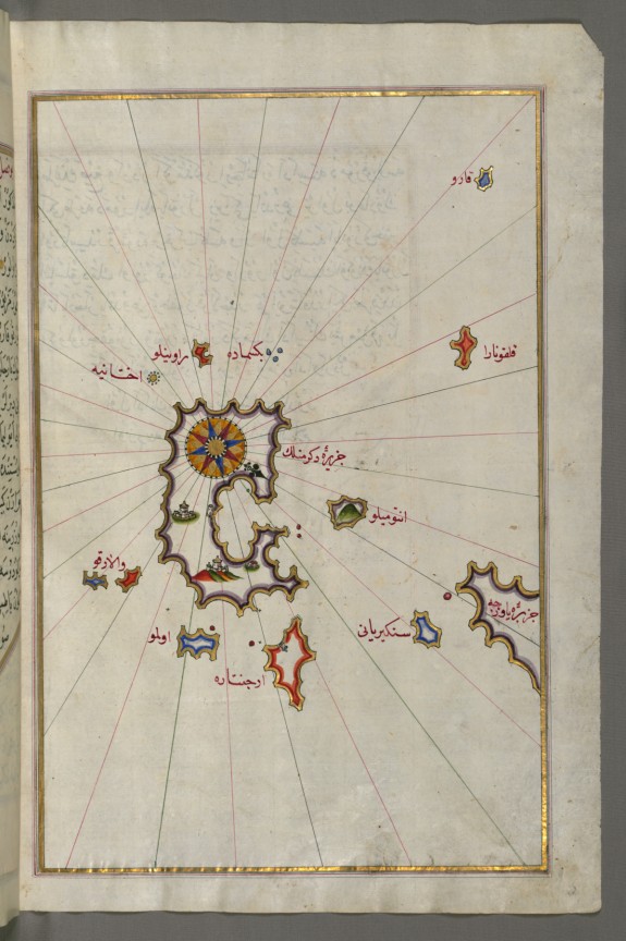 Map of Melos Island