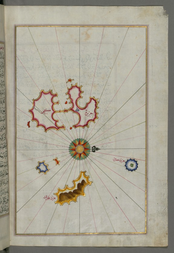 Leaf from Book on Navigation