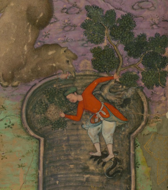 Single Leaf from Anvar-i Suhayli by Khashifi