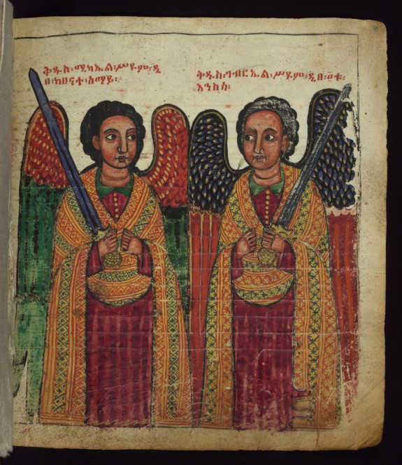Archangels Michael and Gabriel