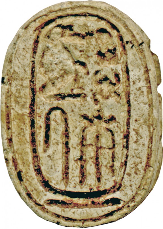 Scarab with the Cartouche of Thutmose III