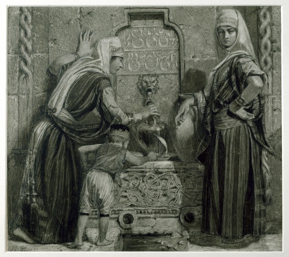 At the Fountain