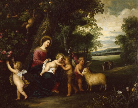 Holy Family Departing for Egypt