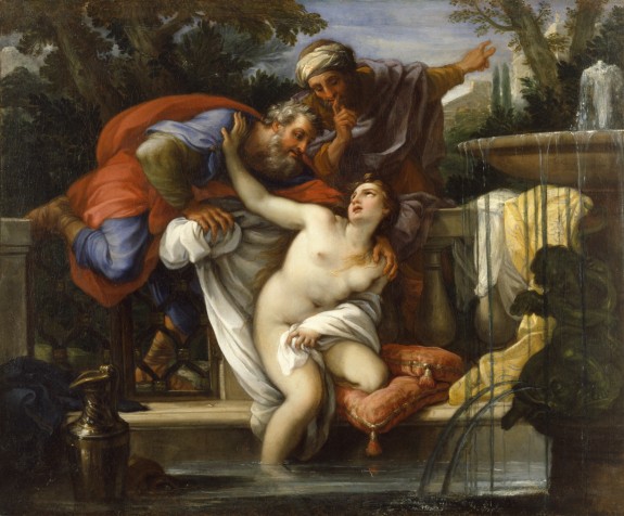 Zsuzsanna és a vének- festmény