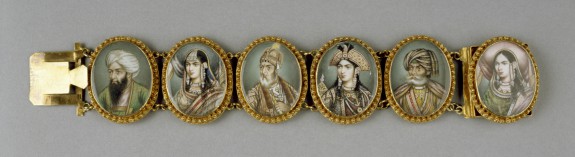 Bracelet with Portrait Miniatures