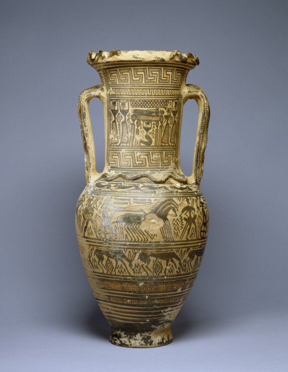 Amphora with Funerary Scenes