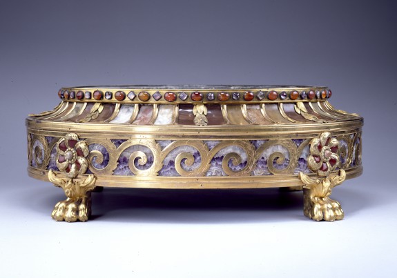 Stand or socle for a figural group