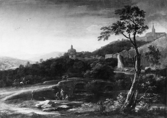 Landscape: View of Todi, Umbria