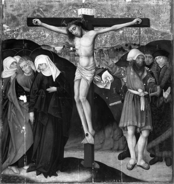 Altarpiece with the Passion of Christ: Crucifixion