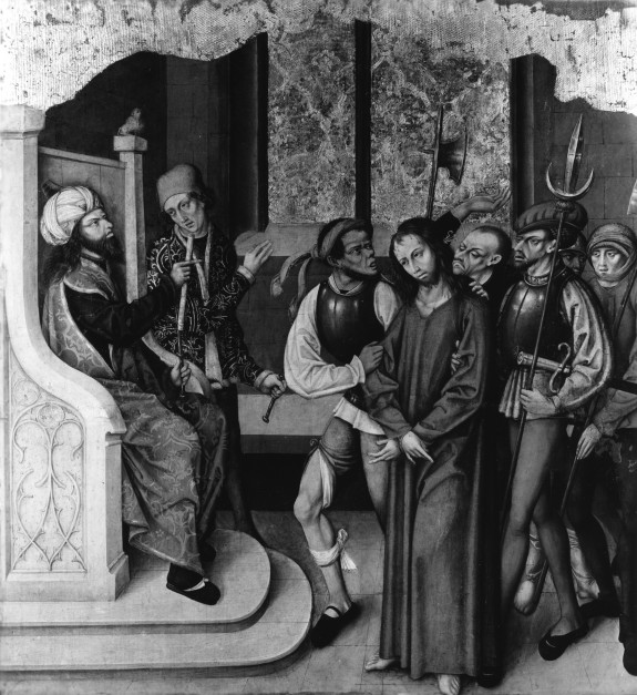 Altarpiece with the Passion of Christ: Christ before High Priest