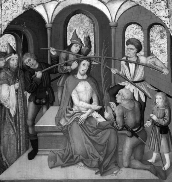 Altarpiece with the Passion of Christ: Christ Mocked