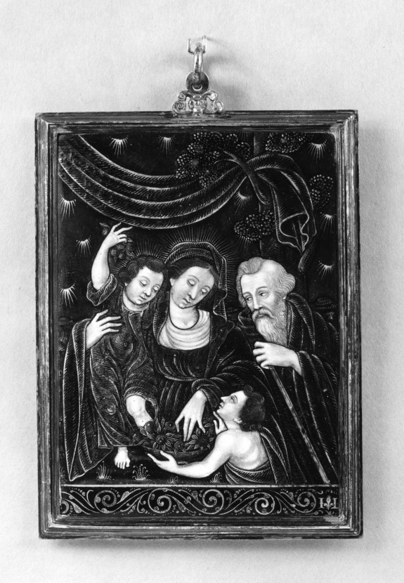 The Holy Family with Saint John
