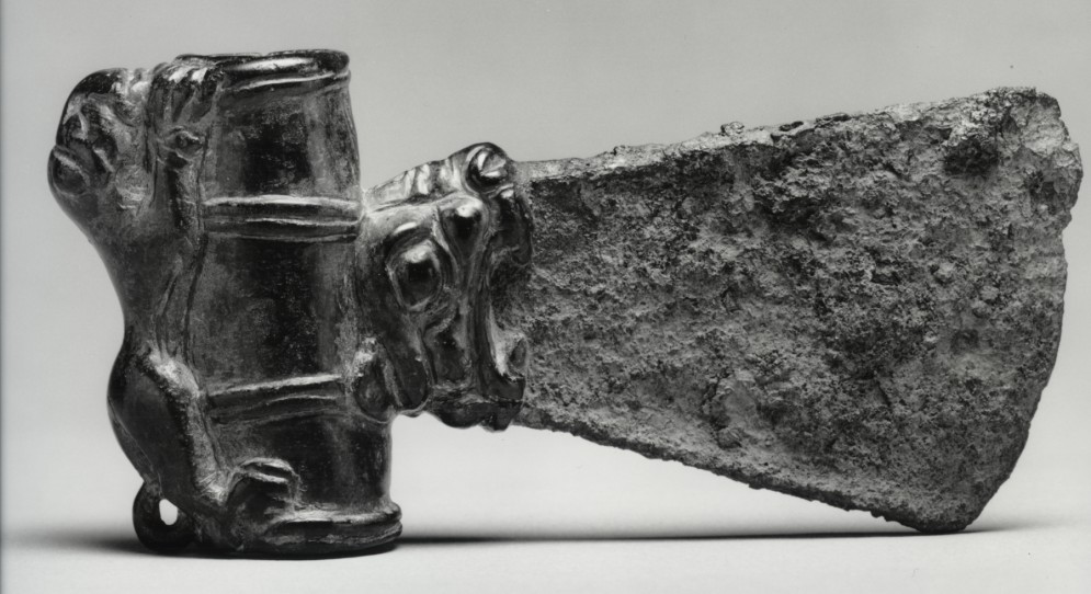 Axe Head with Iron Blade