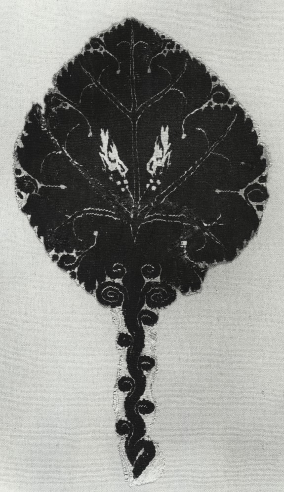Garment Decoration with Branch of a Tree and Two Birds
