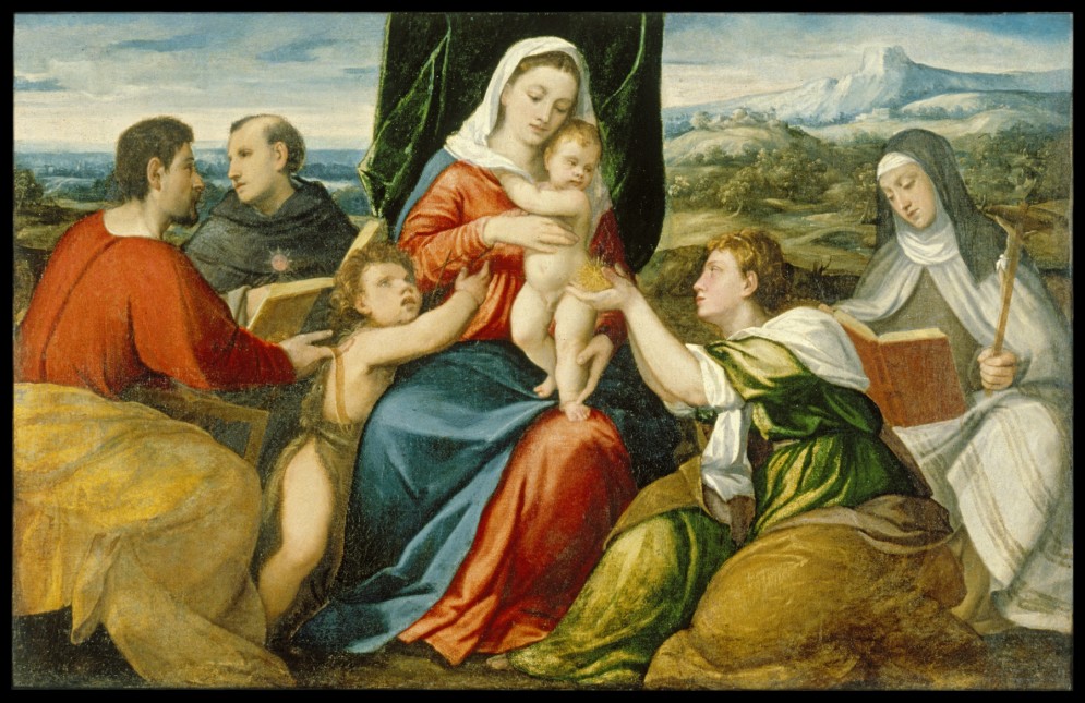 Madonna and Child with Saints