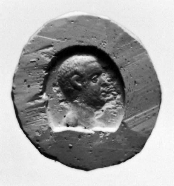 Bearded Man in Profile
