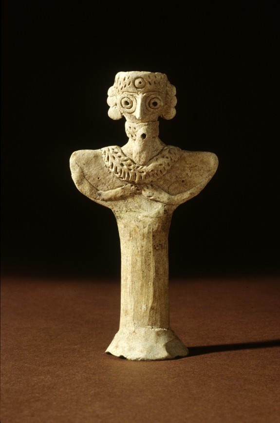 Bearded Figurine with Necklace