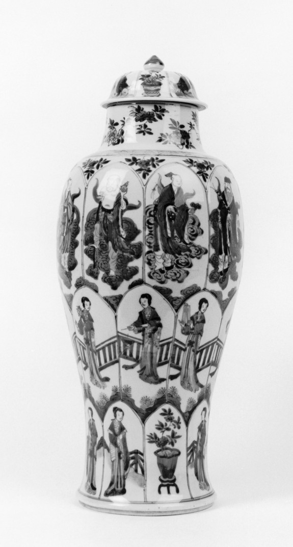One Piece of a Mantle Garniture in the 