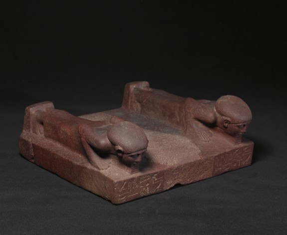 Base with Two Prostrate Figures