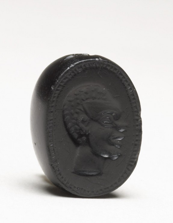 Intaglio Gem with Head of an African