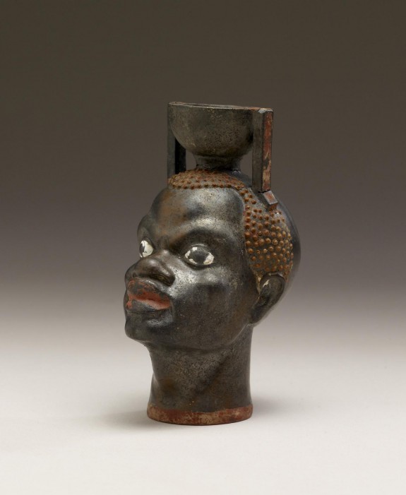 Aryballos in the Form of Head of an African