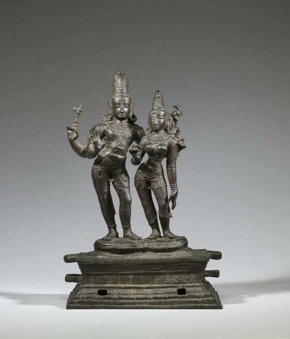 Festive Image of Shiva and Uma