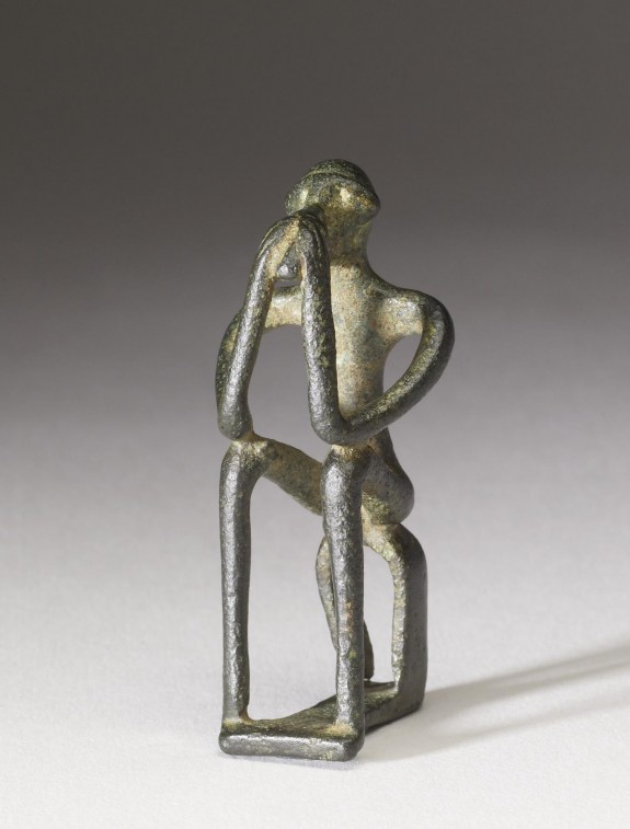 Seated Male Figure