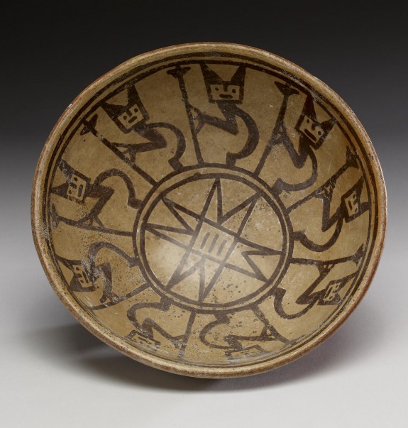Footed Dish with Animal Motifs