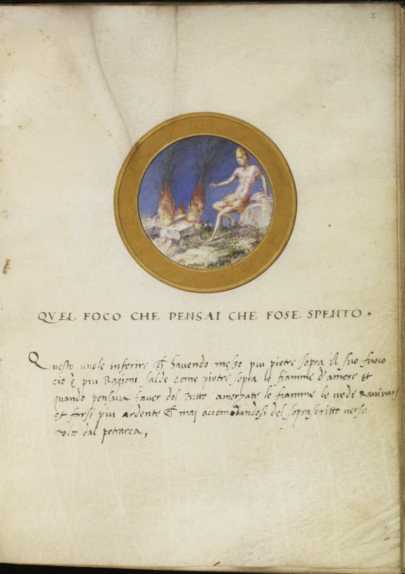Leaf from Emblem Book