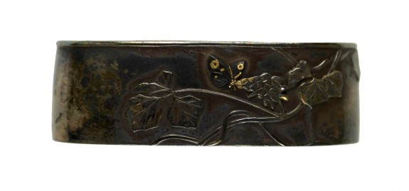 Fuchi with Arrowroot and Butterfly