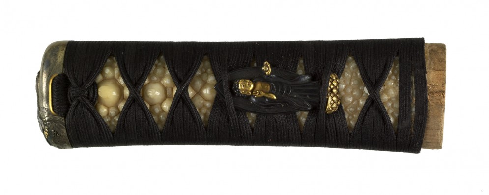 Tsuka with Buddhist Deities