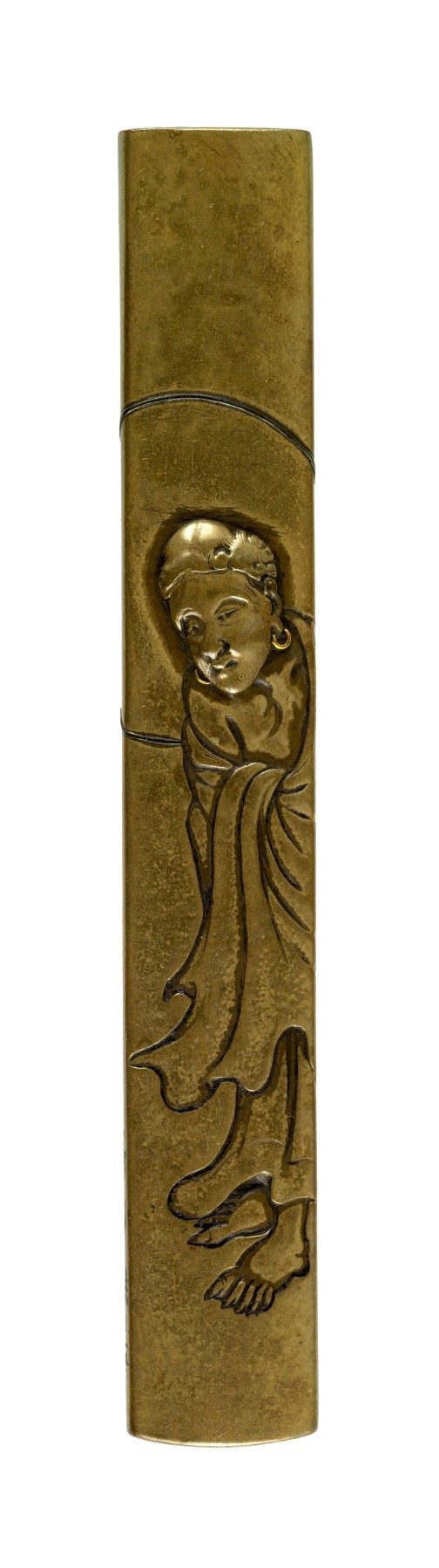 Kozuka with the Buddha