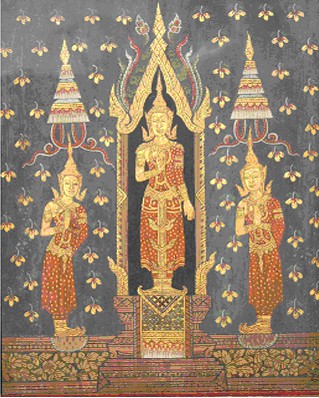 Buddha and Two Disciples