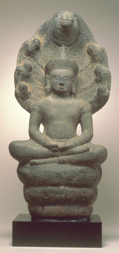 Crowned Naga-Protected Buddha