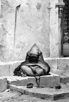 Arab Mendicant in Meditation